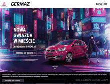 Tablet Screenshot of mitsubishi.germaz.pl